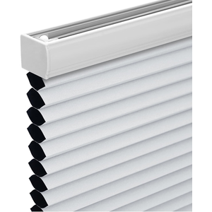 Changshade Cordless Cellular Shades,Blackout Honeycomb Shades for Windows,Pull Down Pleated Blinds,Easy to Install for Indoor Windows and French Doors,White(Blackout),47" w x 72" h
