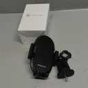 Miracase Phone Holders for Your Car with Metal Hook Clip, Air Vent Cell Phone Stand Car Mount, Universal Automobile Cradle for Garmin GPS Fit iPhone Android and All Smartphones, Dark Black (1 Pack)