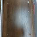 Nightstand, Boho Night Stand with 1 Drawer, Modern Side Accent Table with Open Shelf, Wooden Top Bedside End Table for Bedroom, Living Room, Walnut