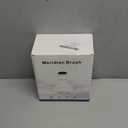 Handheld Electric Lymphatic Drainage Massager: Body Sculpting Machine and Anti Cellulite Massage Tool with Microcurrent Red Light Heat & Vibration for Stretch Marks (White-d1)