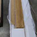 Merax Queen Size Bed Frame with Reeded Headboard, Natural Wood Platform Bed Frame with Sturdy Wooden Support Slats, No Box Spring Needed, Holds up to 800 Pounds, Noise-Free, Easy Assembly