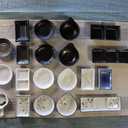 3.75 Inch Porcelain Dipping Dish, Ceramic Soy Sauce Wasabi Plates, Side Dish Bowls, Small Bowl/Dish for BBQ, Condiments, Appetizer, Dessert, Sushi, Party (4Pack, Pink Sakura)