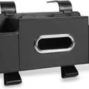 3-in-1 Car Backseat Organizer,Multifunctional car organizers and storage with Cup Holder, Tissue Box for Hold Phones, Snacks, Drinks, and Handbags