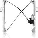 Front Right Passenger Side Power Window Regulator Assembly W/Motor Compatible for Cadillac Escalade Chevrolet Avalanche Silverado Suburban GMC Sierra Yukon 2000-2006