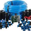 Orbit 2-Zone All-in-One Automatic Watering System - Automatic Sprinkler System for Yard Irrigation Setup - DIY Lawn Kit - Double Outlet Hose Timer - Easy Push-Fit Technology - Large Coverage - 50021