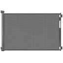 70 Inch Wide Retractable Baby Gate for Doorways, Extra Long Dog Gate Indoor Pet Gate Retractable Gate Outdoor Gates for Decks, Extra Long Baby Gates for Large Openings, Gray