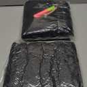 8Pcs Brazilian Yarn Wool Hair Arylic Yarn for Hair Crochet Braid Twist Warps Black Color