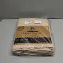 BRILLMAX 6 Pack Beige Round Tablecloths 90 Inch for 60 Tables - 150 GSM Polyester Fabric, 15" Standard Drop, Water, Stain & Wrinkle Resistant Cloth Cover for Wedding Reception Banquet Dining