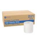 Georgia-Pacific, Pacific Blue Ultra, 8” High-Capacity Paper Towel Rolls, White, 1150 Linear Feet Per Roll, 6 Rolls Per Case, 26490