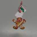 Gingerbread Boy & Girl Baker Christmas Ornament  Personalized or Non-Personalized Holiday Ornament | Cute Gingerbread Cookie Tree Decoration, Kitchen Baker Gift, Holiday Keepsake Dcor