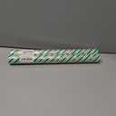 2 x MAYPLUSS Christmas Diagonal Stripe Gift Wrapping Paper - 17 Inch X 33 Feet - Classic Green and Luxury Gold Foil Crafty Stripe Gift Wrap for Holiday Wedding, Birthday Party Showers and Scrapbooking