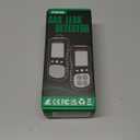 Portable Oxygen Detector, Rechargeable O2 Monitor with Sound, Light, Vibration Alarms, Oxygen Air Quality Meter Measures Temperature & Humidity for Indoor Outdoor Use