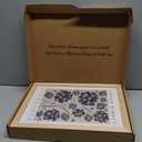 3pcs Framed Canvas Print Blue Floral Botanical Wall Art Vintage Hydrangea Crocus Dianthus Flower Poster Floral Gallery Picture For Bedroom Living Room Decor 12x16 Inches Ready To Hang