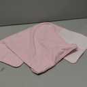 KOESON No Shake Ear Wraps for Dogs, Long Dog Ear Muffs Noise Protecion with Hook & Loop, Head & Neck Covers for Dogs, Soft Dog Calming Hoodie for Anxiety Relief, Firework, Grooming, Thunder (Light Pink)