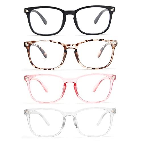 CCVOO Reading Glasses for Women/Men, Eyeglasses, Blue Light Readers for Women/Men, Computer Eye Glasses, Cheaters Magnification Strength: 1.25 x