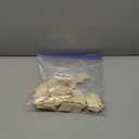 OLYCRAFT 50PCS Wood Pieces - Unfinished Natural Wood Rhombus Cutout Shape Blank Slices for DIY Crafts & Holiday Decoration - 2.3x1.3x0.2 Inch