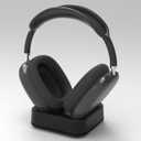 MaxDokr Charging Stand for AirPods Max, Desktop Headset Holder, Magnetic Headset Stand, Charging Base for Headphones, Designed for AirPods Max (Stealth Black)