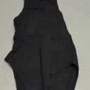 Avidlove Bodysuits for Women Crew Neck Sleeveless Body Suits Snap Closure Double Lined Tank Tops Bodysuit, Black, XS