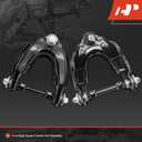 A-Premium 2 x Front Upper Control Arm, with Ball Joint & Bushing, Compatible with Toyota Pickup 1989-1995, T100 1993-1998, RWD Only