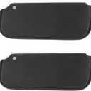 MGWILL Sun Visors Compatible with 1978-1988 Chevrolet Monte Carlo, El Camino, Malibu, Oldsmobile Cutlass, Buick Regal Black