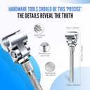 5 x Universal Door Hinge Adjustment Tool, Hinge Gap Adjustment Wrench, Suitable for Various Sizes of Hinges, For Home, Commercial, Fire Doors Hinge