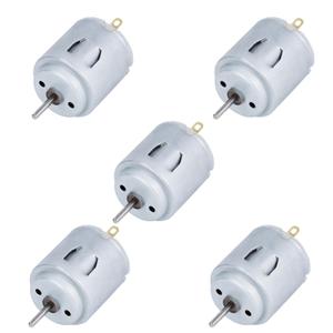 DC 3-6V Motors Electric Motor 260 Motor Mini Micro Motor Hobby Motor for Rc Car Boat Airplane, DIY Model, Science Project, 5Pcs
