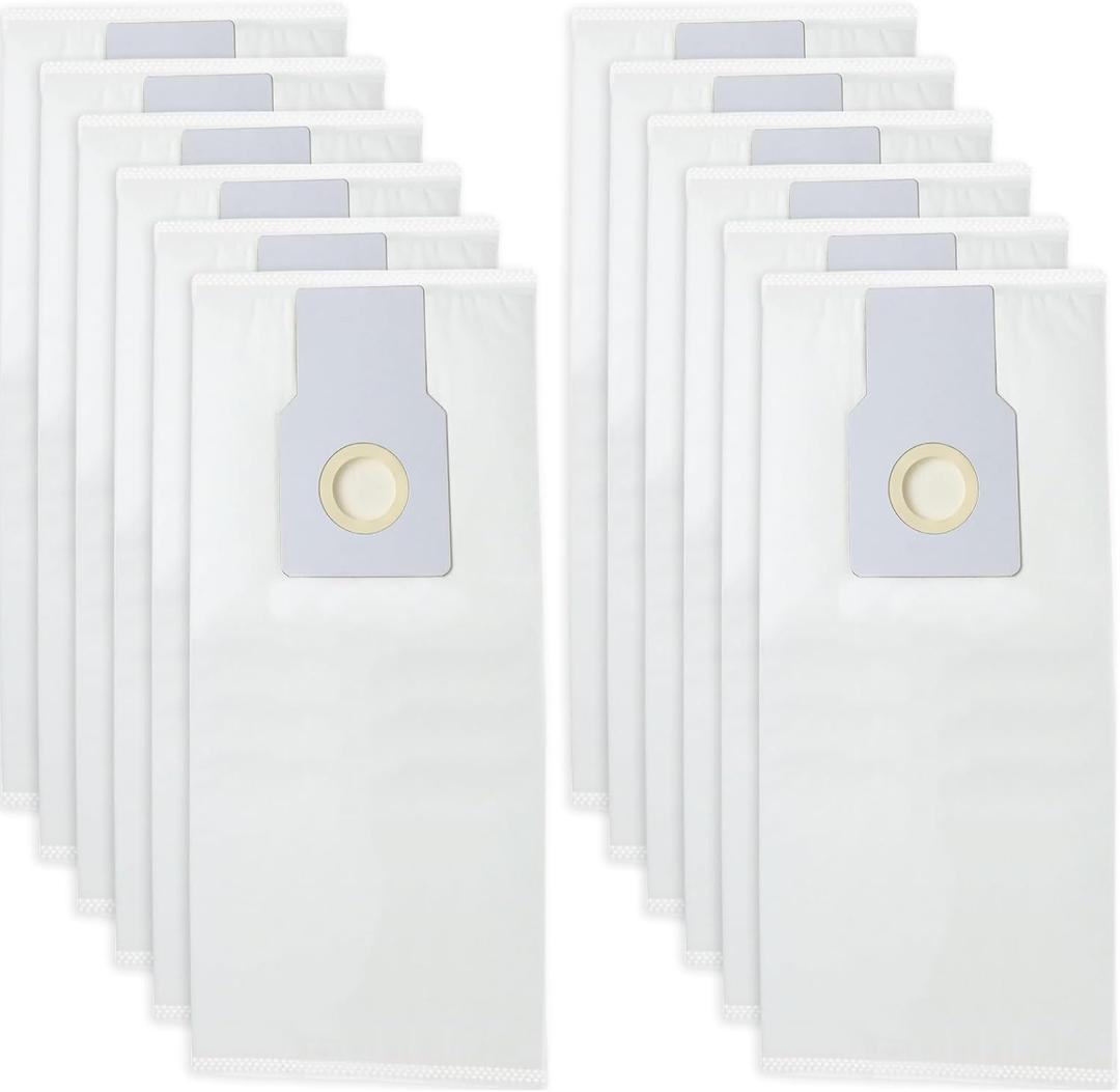 53294 Type O HEPA Cloth Vacuum Bags Replacement for Kenmore Upright Vacuum Cleaners, 12 Pack