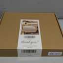 Small Vintage Vanity Makeup Desk Mirror Antique Traditional Chic Arch Table Mirror GoldDecor Wood Framed Small Standing Carved Arendahl Mirror for Living Room,Bedroom,Tabletop 11.8" x 9.6"