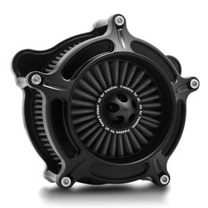 For harley air cleaner filter Sportster Softail Touring street road king glide Dyna for harley davidson air intake filters (OPS Black - Gray Filter, D-For M8 Touring/Softail 2018-UP)