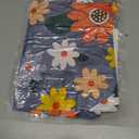 Floral Apron Kitchen Apron with Hand Wipe, Aprons for Women with pockets,Women's Kitchen Apron,Waterproof Aprons for Cooking Baking (2, Flower)