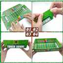 OHOME Football Party Supplies - 40 Pack Super Game Bowl Party Decorations 2026 | Football Plates Disposable Trays for Football Party Favors - Football Accessories Decor for Birthday Party