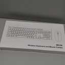 Wireless Keyboard and Mouse Combo, Full Size Silent Ergonomic Keyboard and Mouse, Long Battery Life, Optical Mouse, 2.4G Lag-Free Cordless Mice Keyboard for Computer, Mac, Laptop, PC, Windows(Purple)