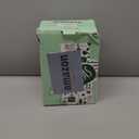 Rotary Cheese Grater with 5 Blades, Large Food Tube, Safety Food Pusher, Strong Suction Base, Mint Green