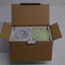 16oz Glass Meal Prep Containers, Airtight 2 Cup Glass Storage Containers with Lids, Heat-Resistant BPA-Free Borosilicate Glass Soup Container for Leftover, Microwave, Dishwasher&Freezer Safe (4 Packs) (Multicolor+Clear)