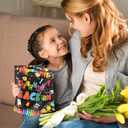 Kosiz 60 Pcs Back to School Gift Bags with Handles Plastic Welcome Back Sealing Candy Treat Goodie Cookie Bags Bulk for First Day of School Classroom Birthday Party Favors Supplies