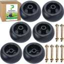 6 Pack 116-9981 Deck Wheels for Exmark Lazer Z E-Series Mowers | Replace 103-3168 103-4051 103-5364 103-7263 103-7363 109-2098 Toro 1-603299, 1 603299, 68-2730 for Exmark Lazer Z S-Series