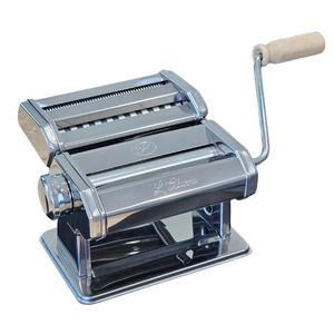 Pasta Maker Machine by PastaVirtuoso - Hand Crank Machine for Pasta Dough and Noodles - Easy to Use Manual Kitchen Appliance for Tagliatelli, Spaghetti, Lasagna, Ravioli and More!