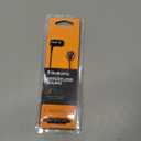 Skullcandy Jib Wired Earbuds with 3.5mm AUX Plug, Noise Isolating Fit, In-Line Microphone Call and Track Control, Convenient for Travel - Black (1 Pack)