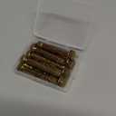 8-Pack Hex Expansion Bolt, M10x70mm Colored Galvanized Iron-Carbon Steel External Hex Expansion Bolts, Anti-Corrosion Metal Bolt for Concrete/Dry Brick/Block Walls