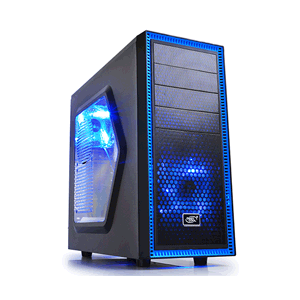 Deepcool Tesseract SW-BU Side Window Blue LED USB 3.0 Gaming Case