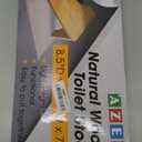 AZEN Toilet Stool Squat Adult, Wood Poop Stool for Bathroom Adults, 7 Inch Height (Yellow (1 Pack))