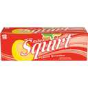 Squirt Ruby Red Grapefruit Soda, 12 fl oz cans, 12 pack