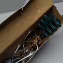 EAMBRITE 13.37 40 LED Christmas Rattan Tree Topper, Indoor Rustic Natural Star Treetop