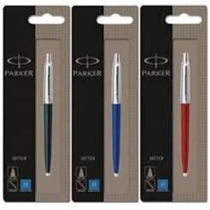 Parker Jotter 3 Colours - 1 Black + 1 Blue + 1 Red Ballpoint Pen