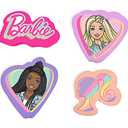 Barbie 4 Erasers, 5 Pack