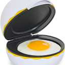 Mini Electric Egg Grill  Fun Egg Shape  Non-Stick Coating, Easy to Clean  Great for Families, Kids, Dorms, Apartments, RVs  Gift for Holidays, Birthdays, Weddings