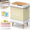 Towel Warmer for Bathroom, Home Spa & Outdoor, 35L Large Foldable Hot Towel Warmer Bucket, Fast Heating Towel Dryer & Heater, ETL Certified, House Warming Gifts New Home, Parents & Baby