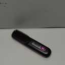 NUMOYA Go Brush Pro 2026, Portable Straightener Brushs for Travel, with 30s Fast Heat, 3 Temperature Settings (Black)