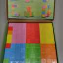 TOKBLOK Magnetic Blocks, 40PCS Rainbow Magnetic Building Blocks for Kids Ages 3 4 5 6 Year Old, Autism Montessori Sensory Magnet Cubes, STEM Learning Educational Magnet Toys Gifts for Girls & Boys