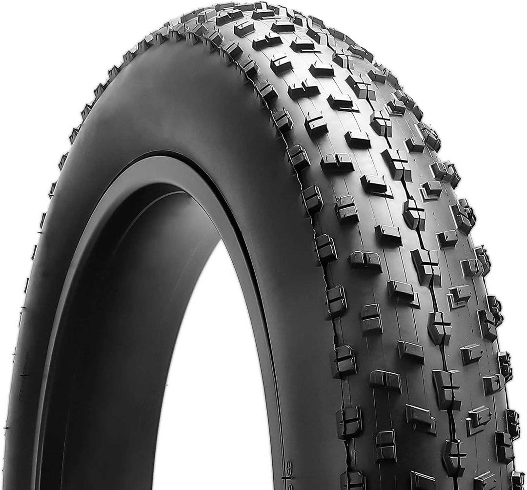 Fat Tire 26 x 4 Inch Fat Bike Replacement Tires Folding Electric Bicycle Tires for Mountain Snow Bike